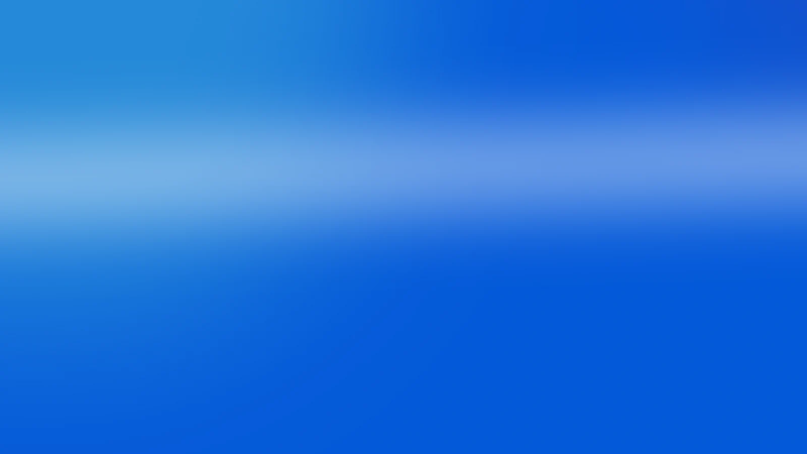 Abstrakte Verlaufsgrafik in kräftigem Blau