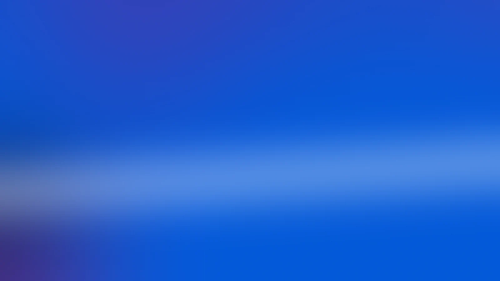 Abstrakte Verlaufsgrafik in Blau mit hellem Band